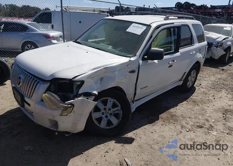 2008 Mercury Mariner I4 z USA, uszkodzony, nr VIN 4M2CU91ZX8KJ30624